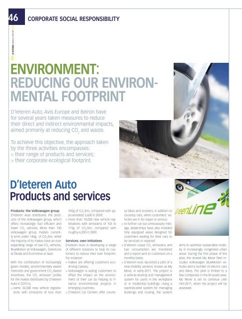 D'IETEREN AUTO AVIS EUROPE BELRON