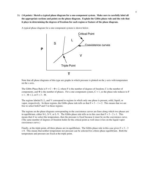 Exam 3 Solutions