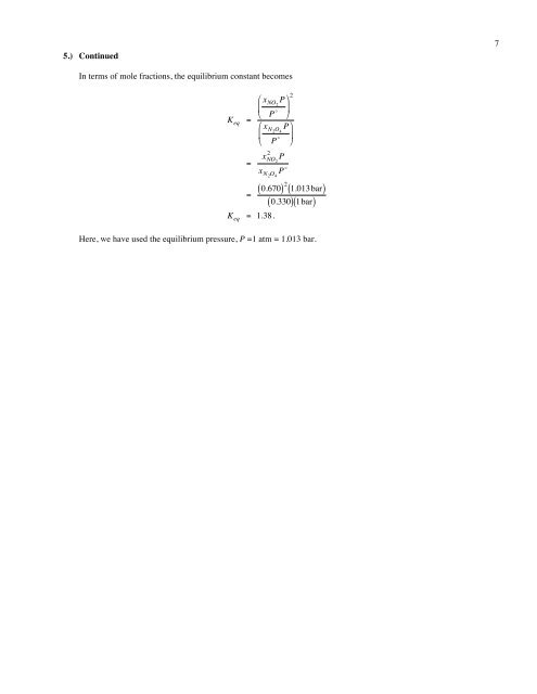 Exam 3 Solutions