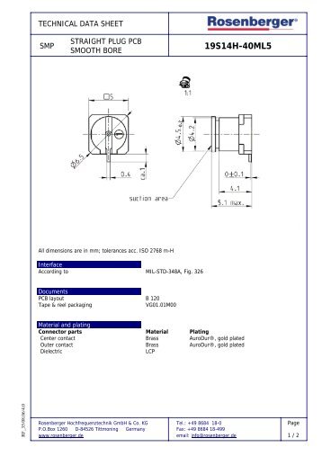 19S14H-40ML5 - Rosenberger