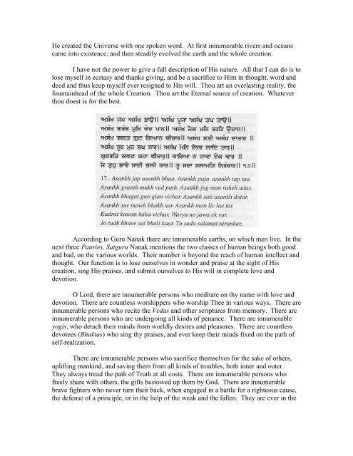 JapJi Sahib- A Translation - Prof Teja Singh - Raj Karega Khalsa ...