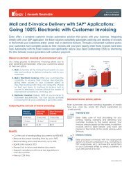 Going 100% Electronic with Customer Invoicing - Esker