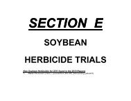 Herbicide evaluation - University of Minnesota Extension Service