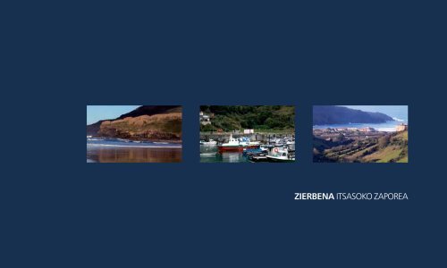 Promozio turistikoko brochure-a - Zierbena