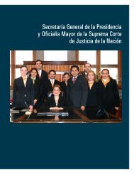 secretaria general - Suprema Corte de Justicia de la NaciÃ³n