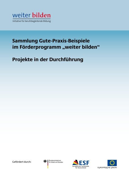 Sammlung Gute-Praxis-Beispiele im ... - VDV-Akademie