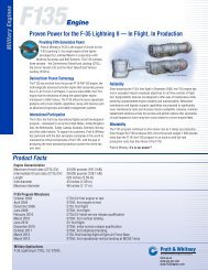 Product Card - Pratt & Whitney