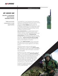 RF-5800V-HH FALCON II Advanced VHF Tactical Handheld Radio ...