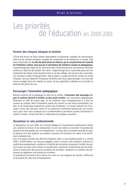 2000 - 2001 - La Documentation française