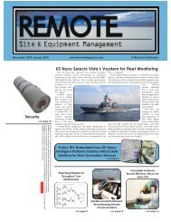 US Navy Selects Vista's Vsystem for Fleet Monitoring - Remote ...