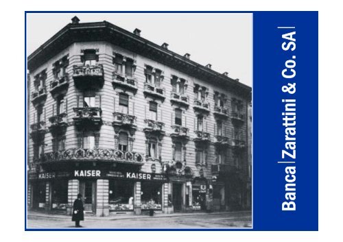 Banca Zarattini & Co. SA - Fundstore