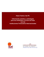 Hacer frente a las IFI: Información práctica y estrategias ... - CCOO