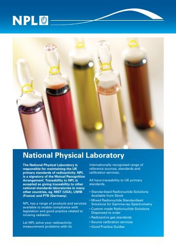 9813 - Hilary Phillips Flyer V2.indd - National Physical Laboratory