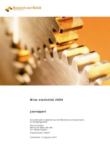 Wsw-statistiek 2009