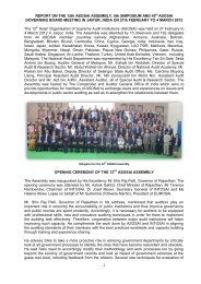 1 REPORT ON THE 12th ASOSAI ASSEMBLY, 5th SIMPOSIUM ...