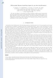 Off-resonant Raman transitions impact in an atom interferometer