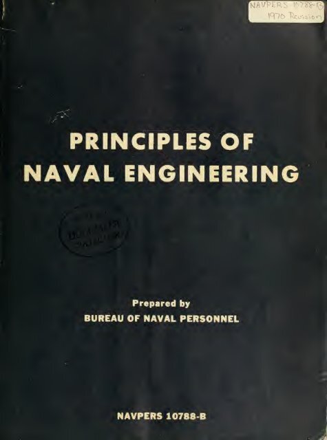 Principles of naval engineering - Historic Naval Ships Association