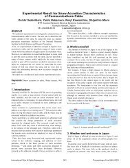 2007 - Experimental Result for Snow Accretion Characteristics of ...