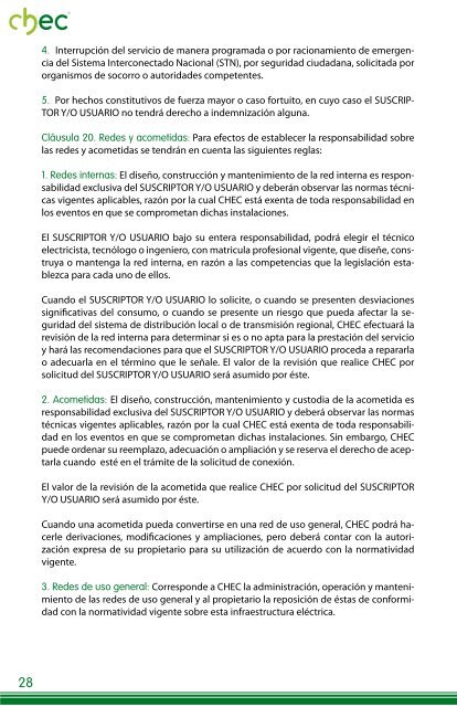 Central HidroelÃ©ctrica de Caldas S.A. E.S.P. Contrato para la ... - Chec