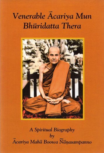 A Spiritual Biography Acariya Mun - HolyBooks.com