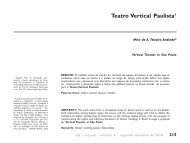 Teatro Vertical Paulista - Portal da USJT