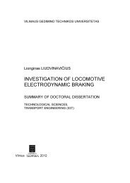 investigation of locomotive electrodynamic braking - Vilniaus ...