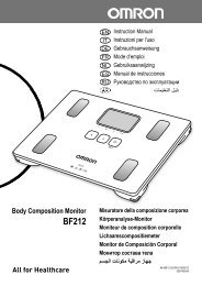 Body Composition Monitor All for Healthcare - Omron Healthcare