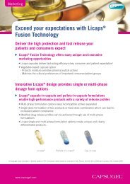 Capsugel® Press-Fit® & XPress-Fit®