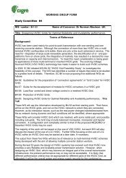 B4-60 - Designing HVDC Grids for Optimal Reliability ... - Electrosuisse