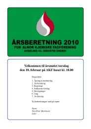 ÃRSBERETNING 2010 - Industri Energi