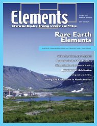 Front Matter (PDF) - Elements - GeoScienceWorld