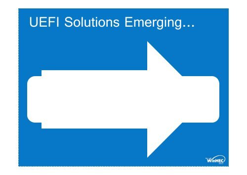 Unified Extensible Firmware Interface (UEFI)
