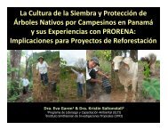 La Cultura de la Siembra y Protección de Árboles Nativos por ...