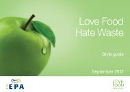 Love Food Hate Waste : Style guide - Love Food Hate Waste - NSW ...