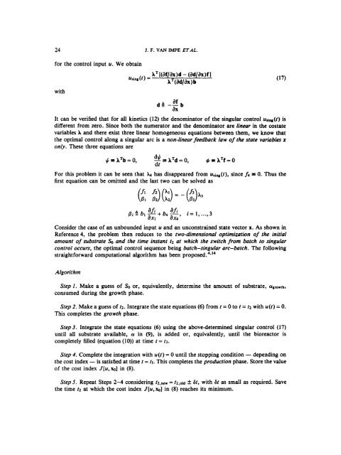 Optimal control of the penicillin G fed-batch fermentation: An ...