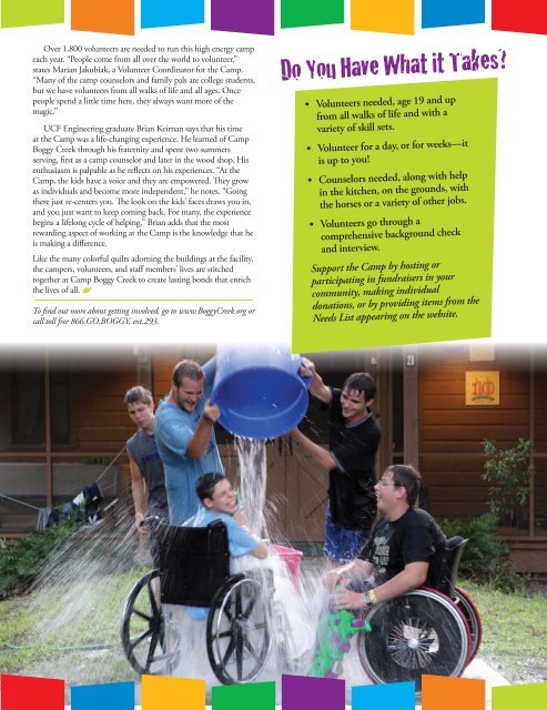 summer camp guide - Orlando Family Magazine