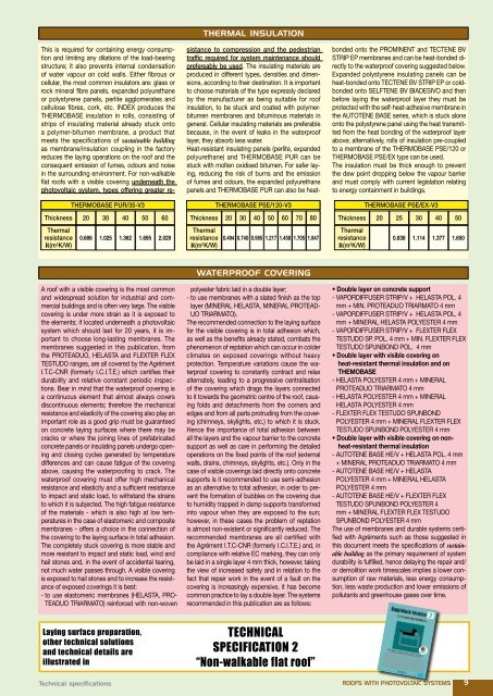 ROOFS WITH PHOTOVOLTAIC SYSTEMS - Index S.p.A.