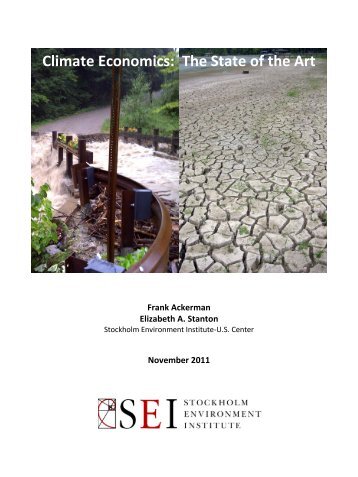 Climate Economics: The State of the Art - Stockholm Environment ...