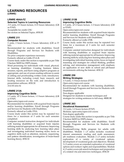 COA 09-11 Catalog - Peralta Colleges