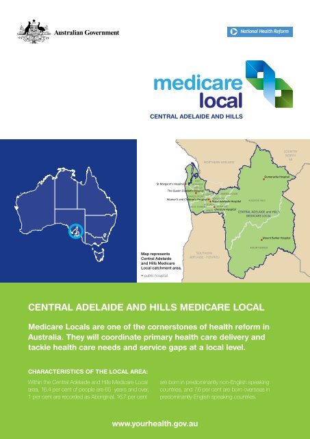 Central Adelaide and Hills Medicare Local (PDF 426 - yourHealth