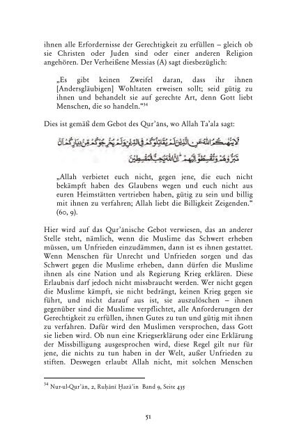 Glaube und Vernunft aus islamischer Perspektive - Ahmadiyya ...