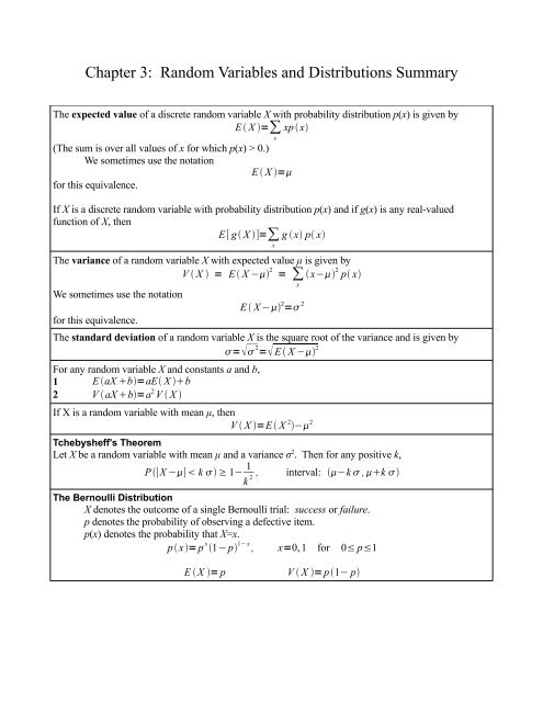 ch3 random variables and distributions.pdf - Unix.eng.ua.edu