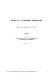 EE5102/6102 Multivariable Control Systems - UAV - National ...