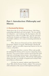 Part 1. Introduction: Philosophy and History - Stephen Hicks, Ph.D.