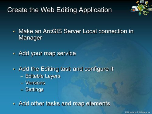 Advanced Topics with ArcGIS Server - IGIC