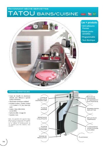 TATOU BAINS/CUISINE - Radiateur Plus