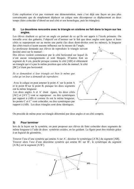 enseigner le triangle au collÃ¨ge.pdf - Educmath