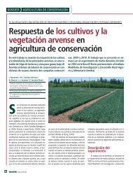 Respuesta de los cultivos y la vegetaciÃ³n arvense en agricultura de ...