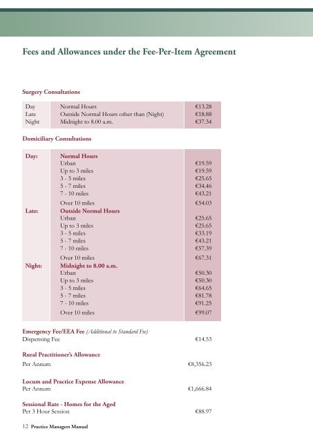 Practice Managers Manual - Irish Health Repository