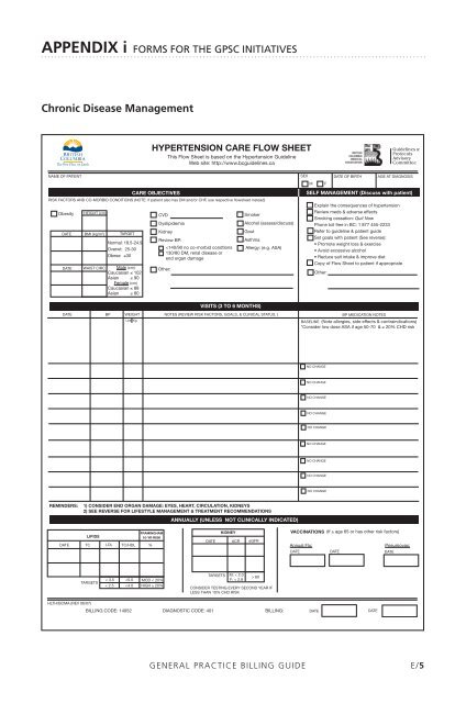 General Practice BILLING GUIDE - British Columbia Medical ...